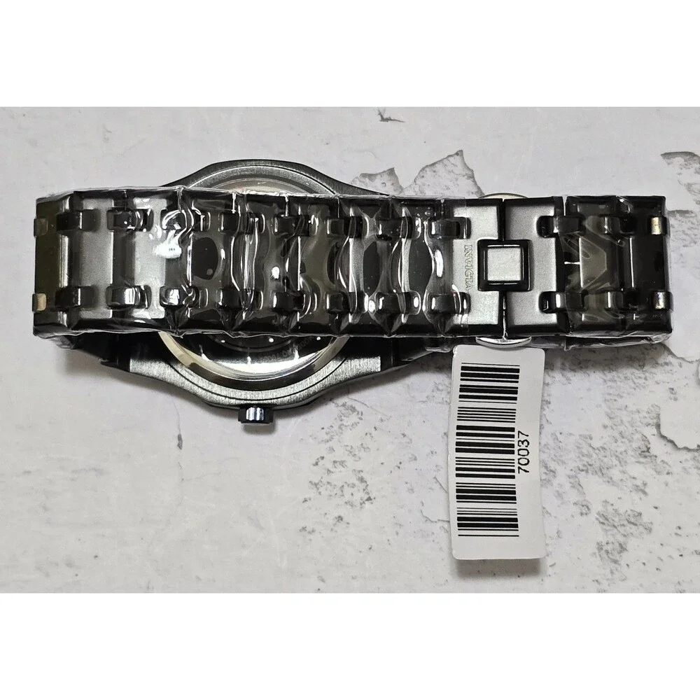 Invicta Speedway Rim Men's Watch 42mm Black White 70037 Brand New